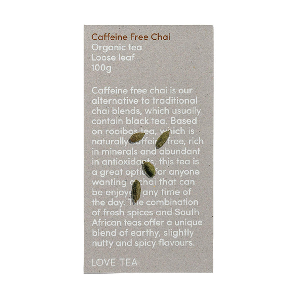 Love Tea Caffeine Free Chai Organic Tea_2