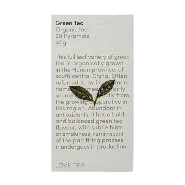 Green Tea Pyramid Tea Bags