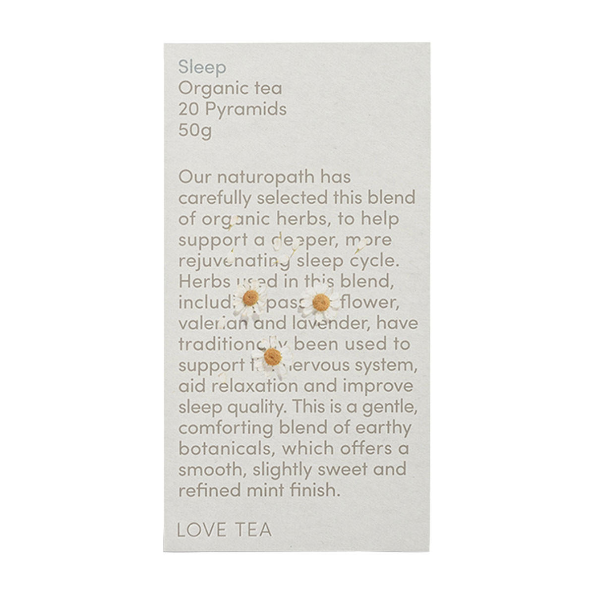 Love Tea Sleep Organic Tea_1