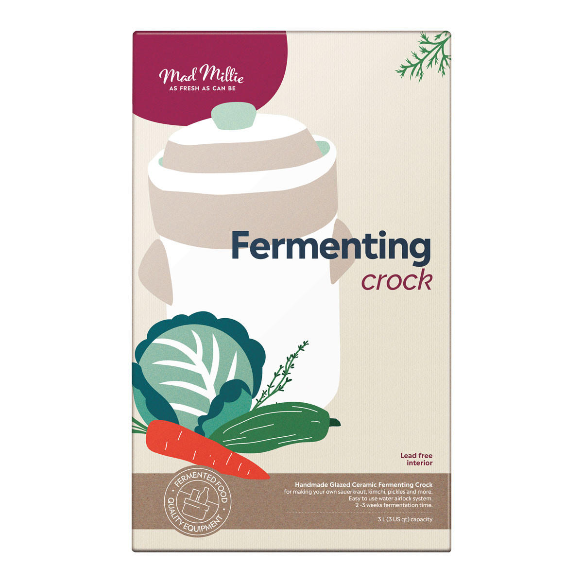 Mad Millie Fermenting Crock_1