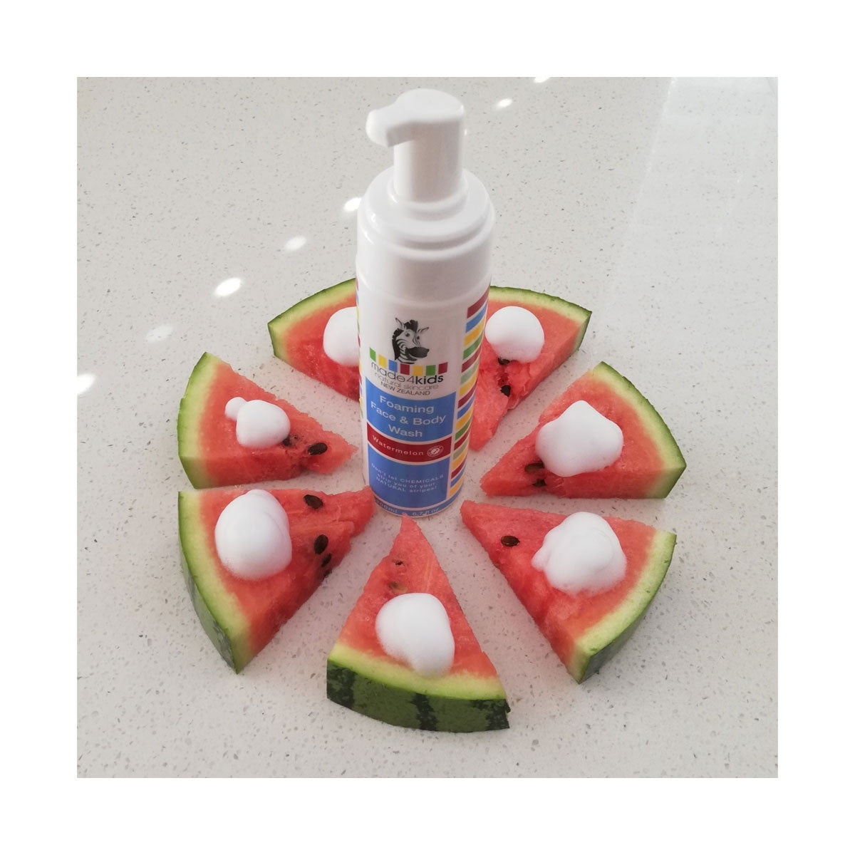 made4kids Foaming Face and Body Wash Watermelon_2