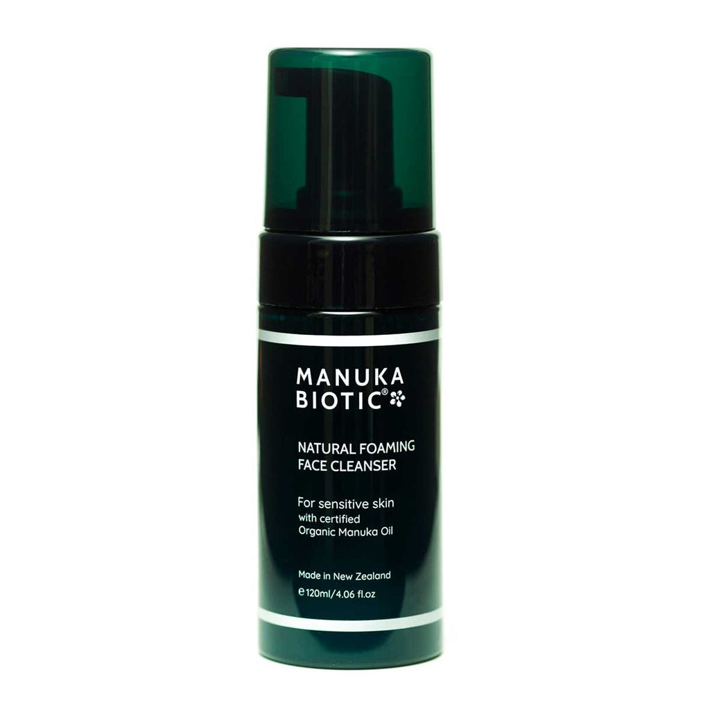 Manuka Biotic Natural Foaming Cleanser For Sensitive Skin With Manuka Oil _1