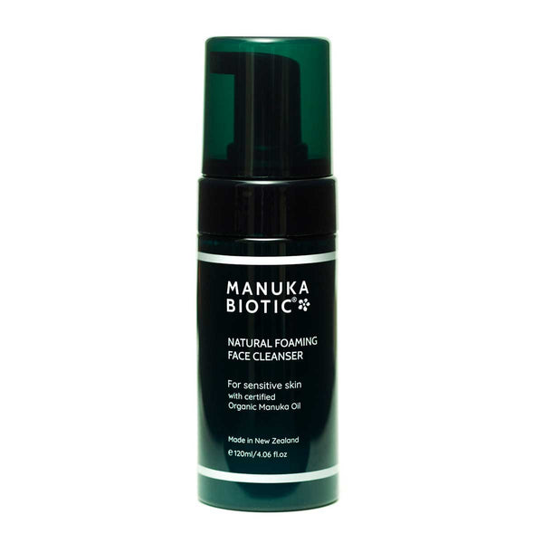 Natural Foaming Cleanser For Sensitive Skin With Manuka Oil