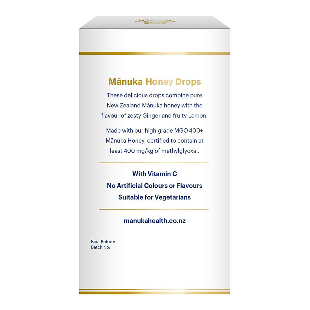 Manuka Health Manuka Honey Drops - Ginger & Lemon _2
