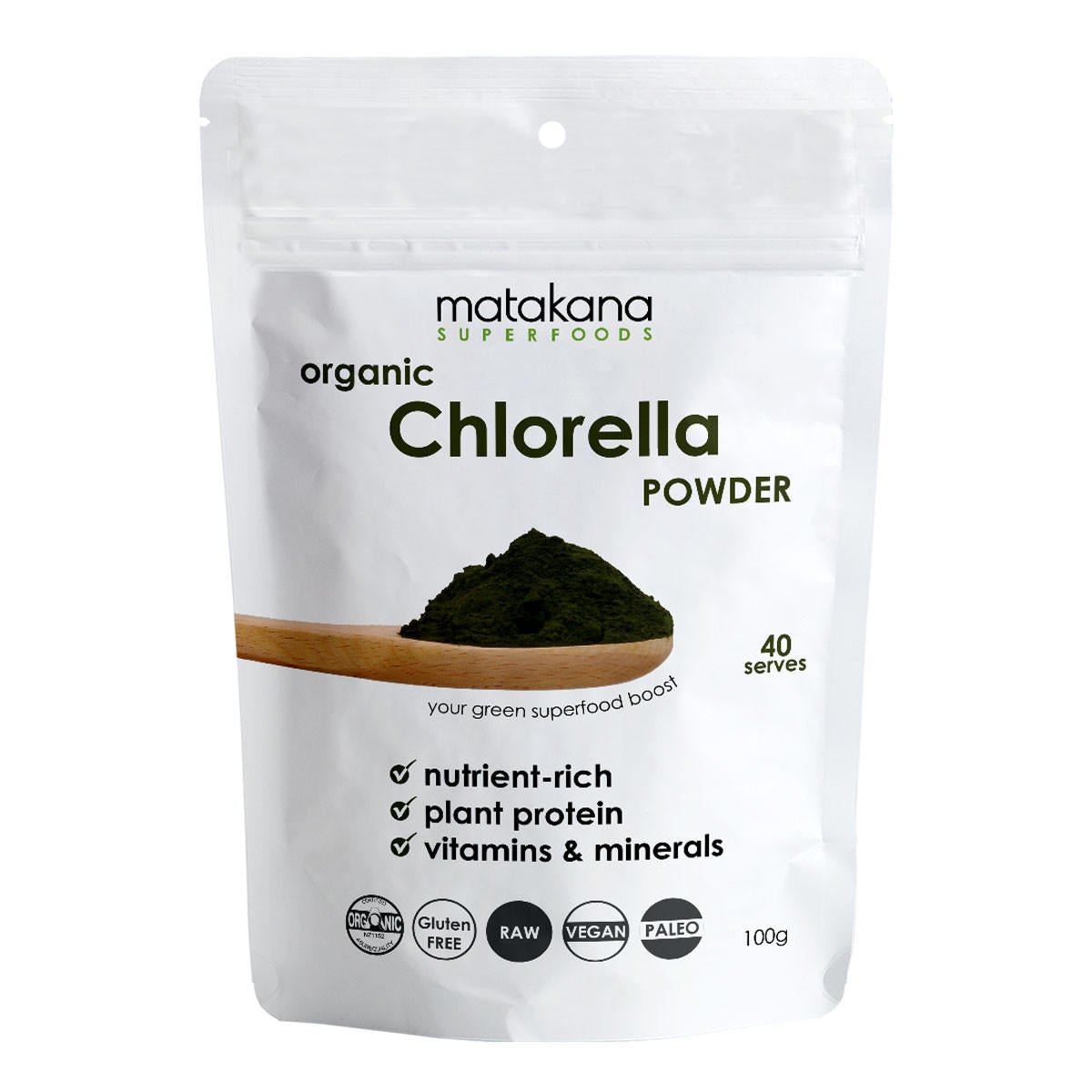 Matakana Superfoods Chlorella Organic Powder_1