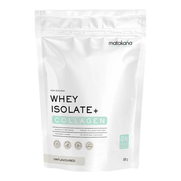 NZ Whey Isolate + Collagen - Unflavoured