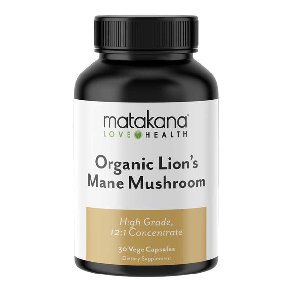Organic Lion's Mane Mushroom Capsules