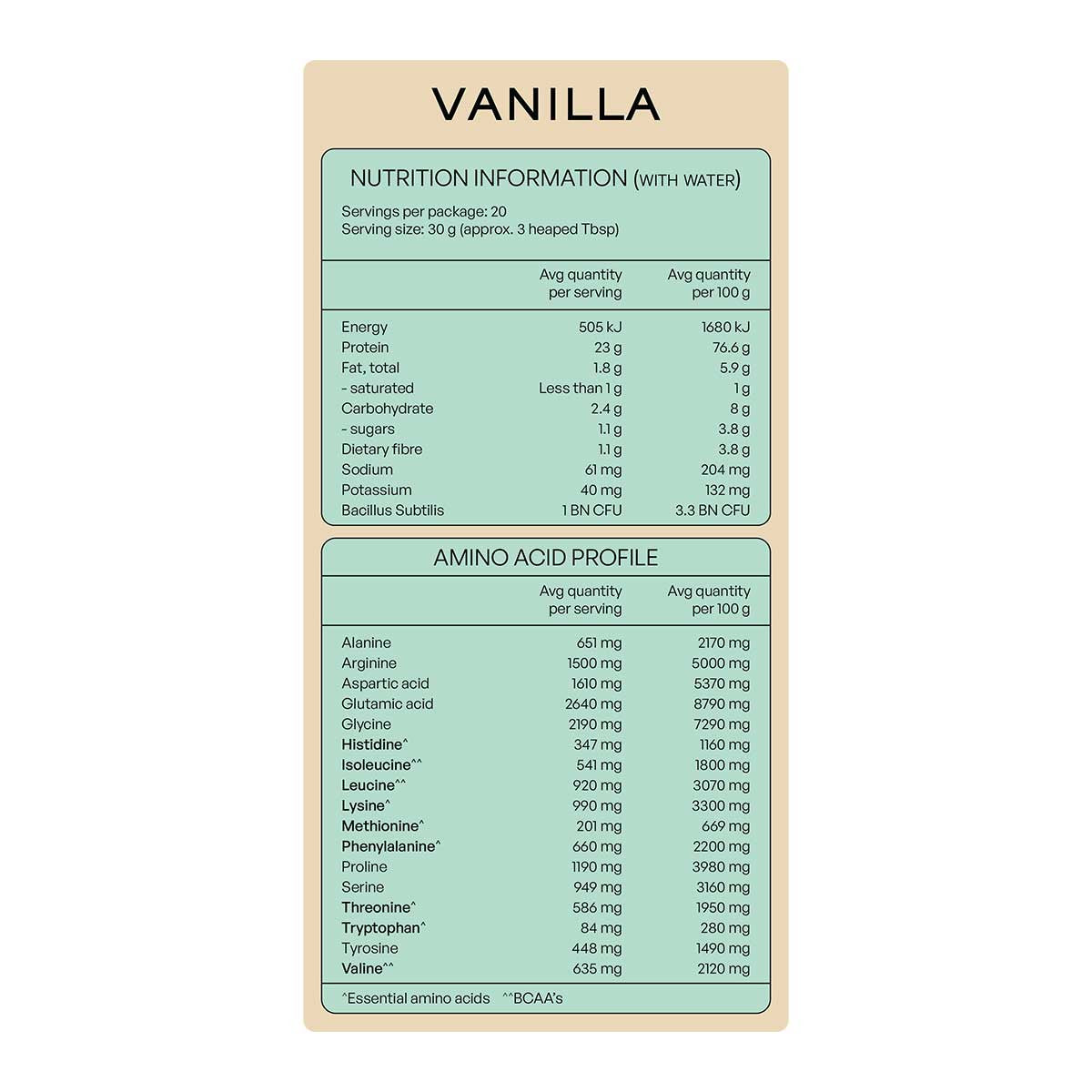 Matakana Superfoods Plant Based Protein + Collagen - Vanilla _2