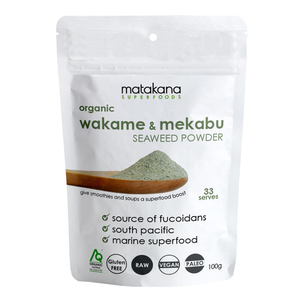 Wakame & Mekabu Seaweed Organic Powder
