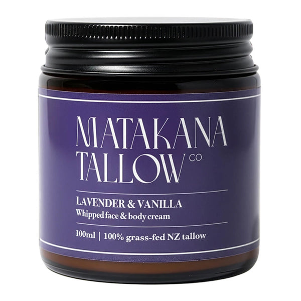 Lavender & Vanilla Whipped Face & Body Cream