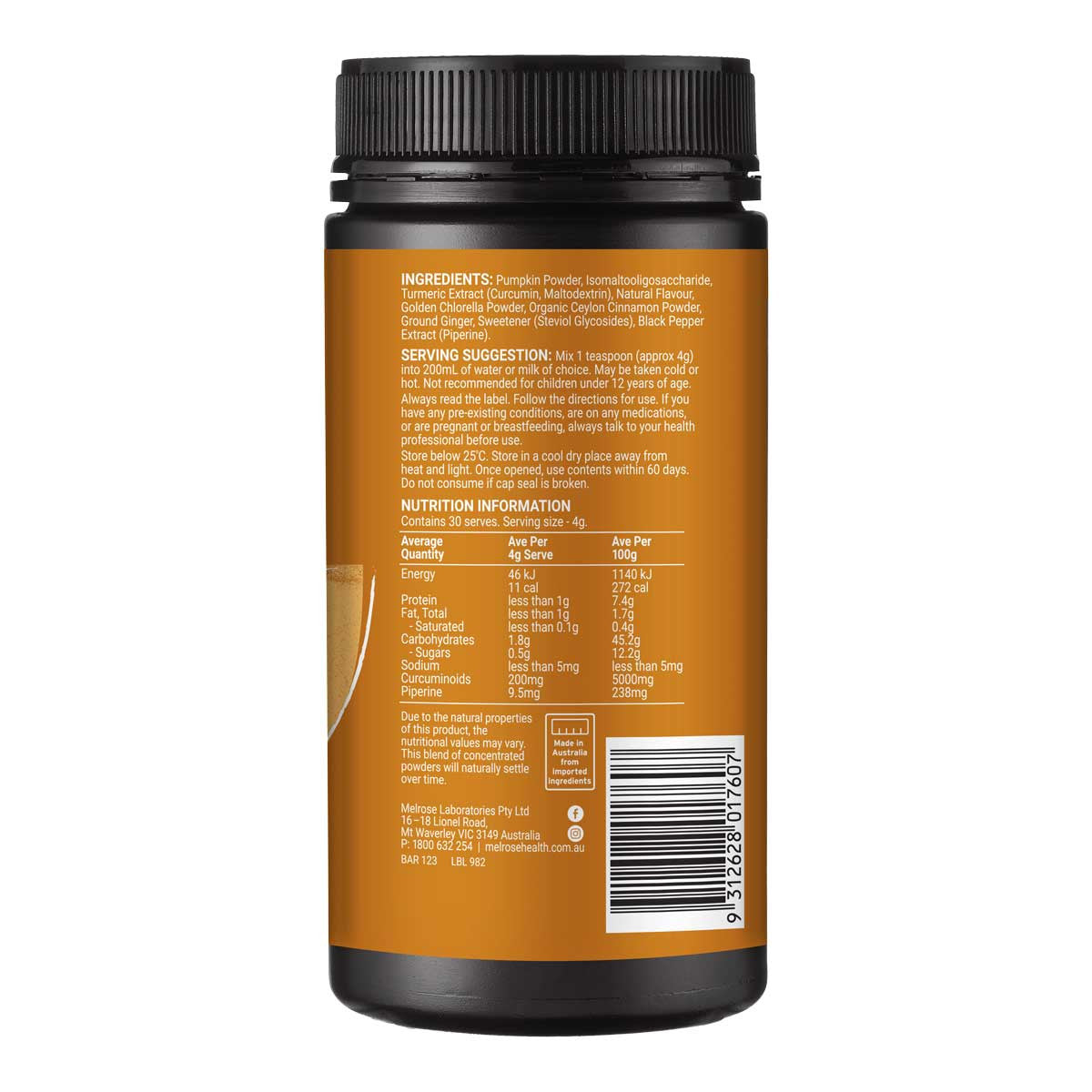 Melrose High Strength Turmeric Superblend _3