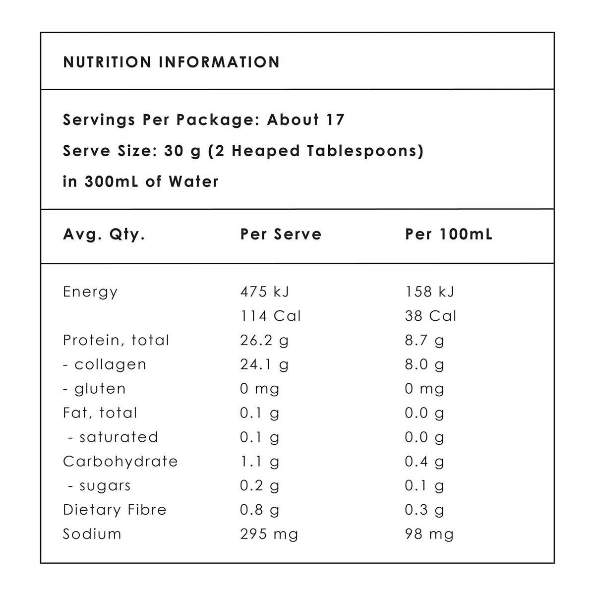 Mitchells Nutrition Limited Bone Broth Protein Powder - Salted Caramel_3