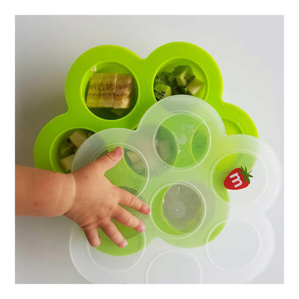 Munch Food Storage Tray 7 compartment - Green_2
