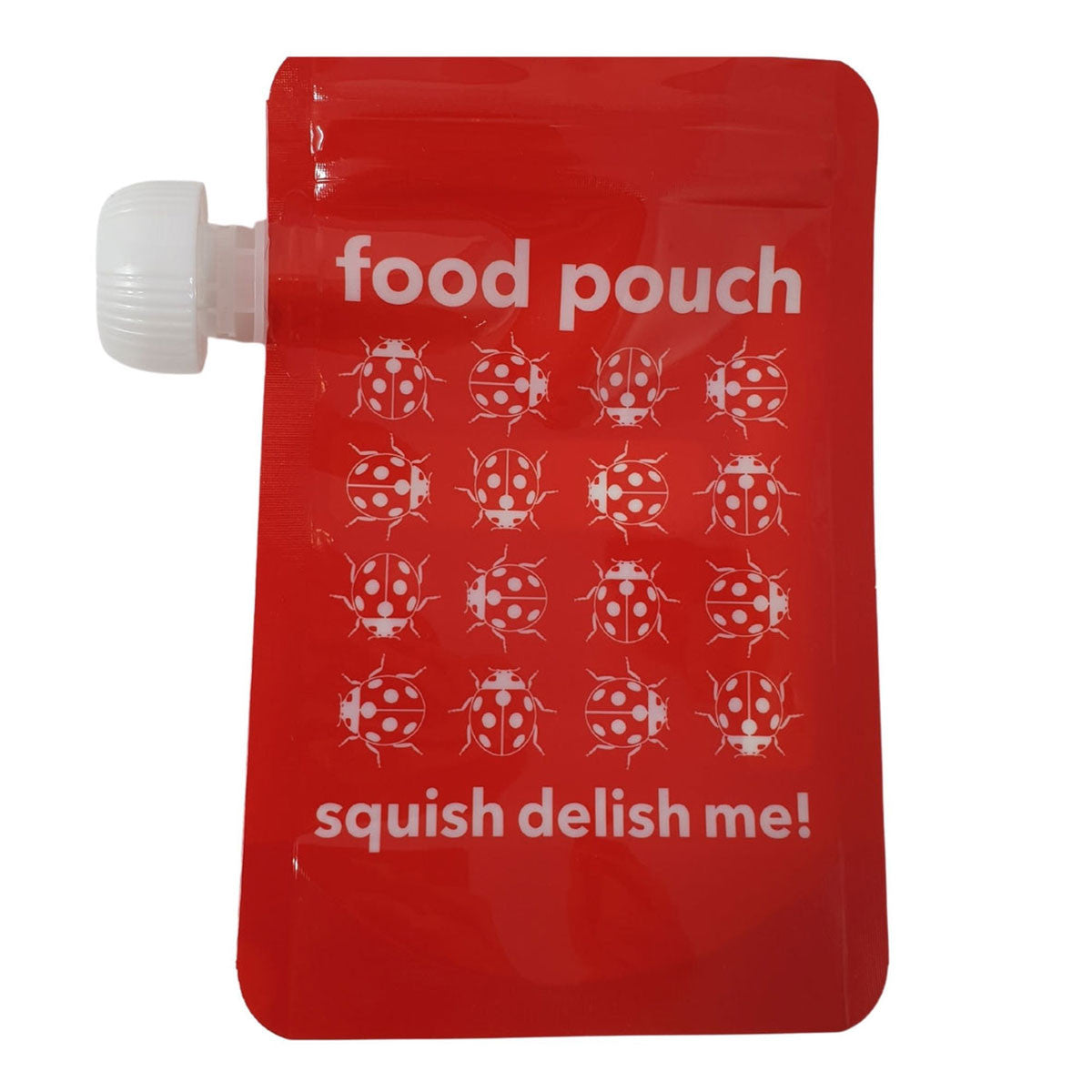 Munch Reusable Food Pouches - Red _1