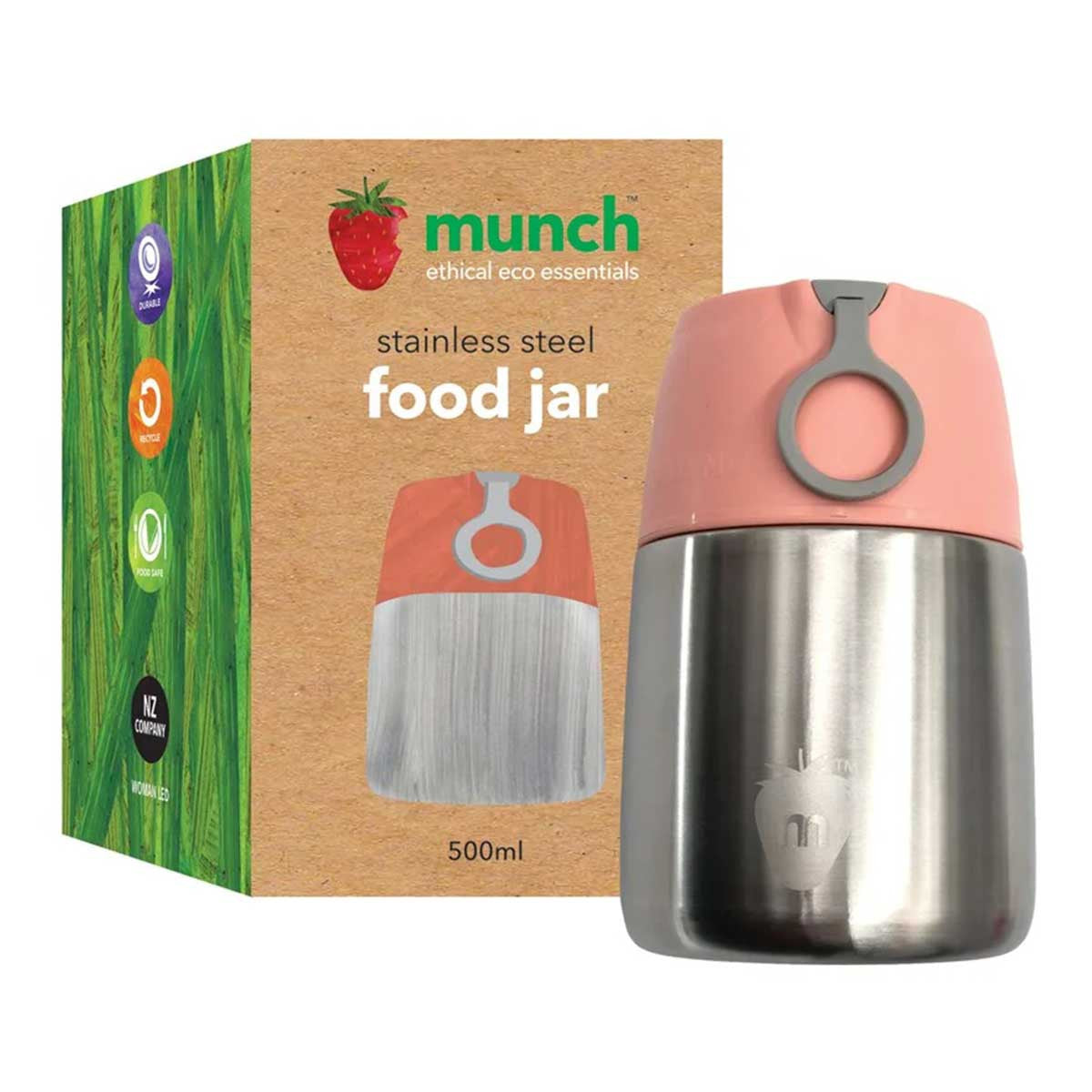 Munch Stainless Steel Food Jar _1