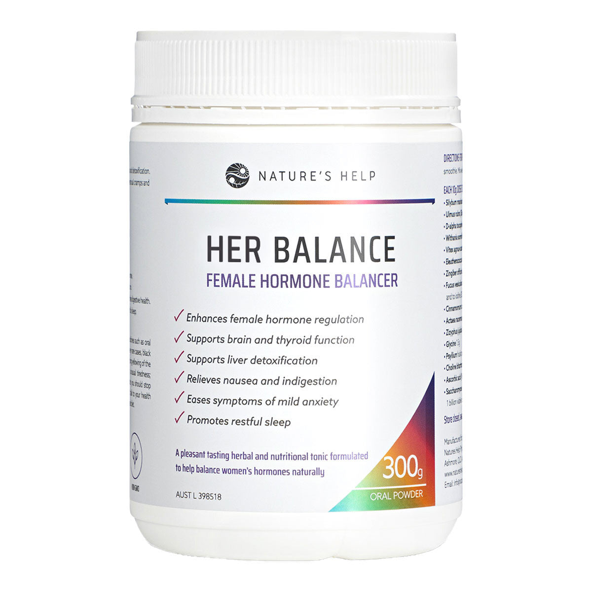 NATURE'S HELP Her Balance - Female Hormone Balancer _1