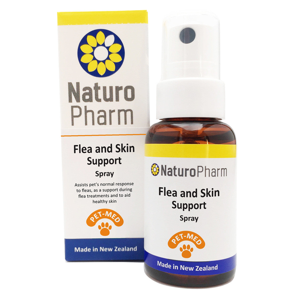 Naturo Pharm Pet Med Flea and Skin Support Spray_1