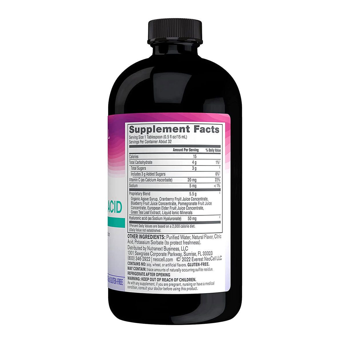 NeoCell Hyaluronic Acid Blueberry Liquid _2