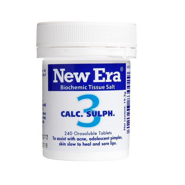 New Era No.3 Calc Sulph - Natures cleanser_1
