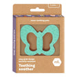 Butterfly Silicone Baby Soothing Toy - Green