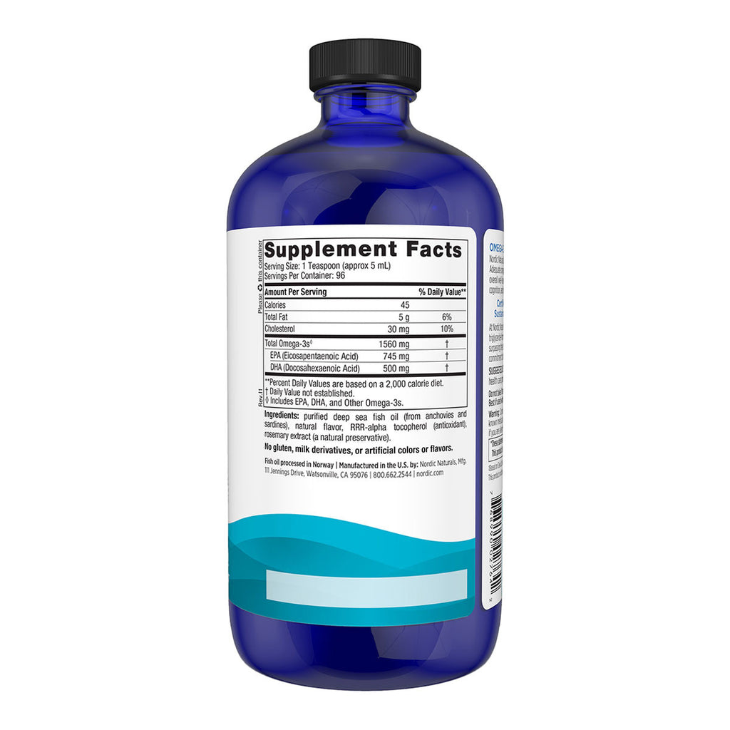 Nordic Naturals Omega-3 Purified Fish Oil - liquid _4