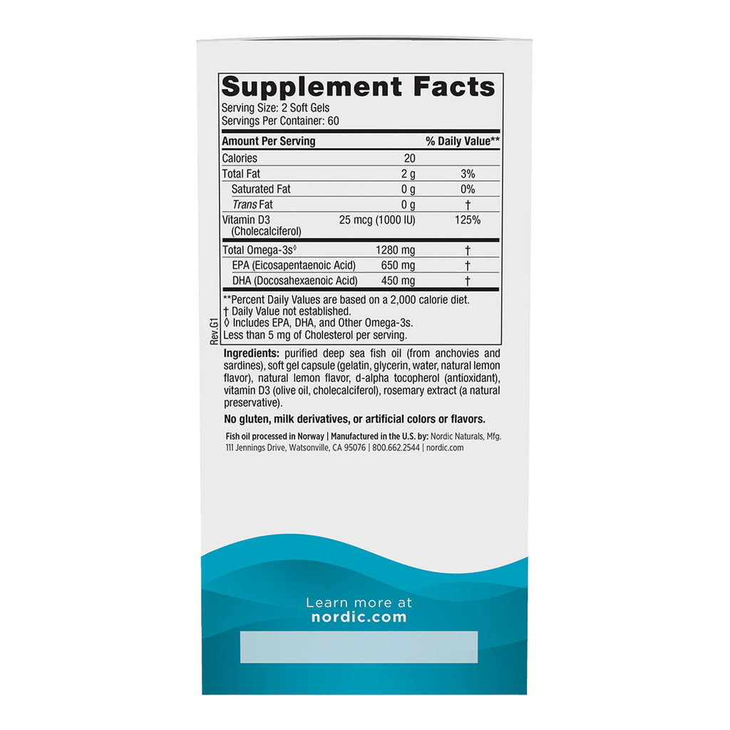 Nordic Naturals Ultimate Omega-D3 _4