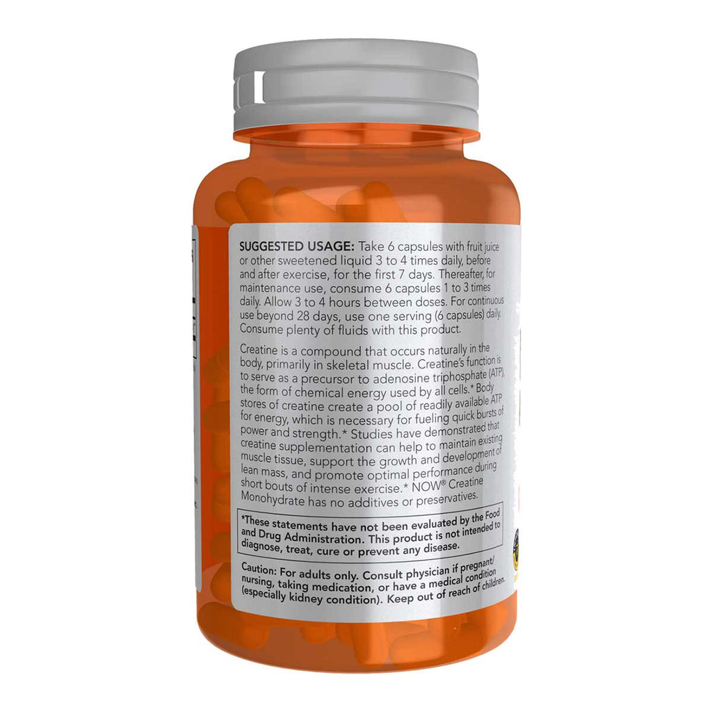NOW foods Creatine Monohydrate 750mg _3