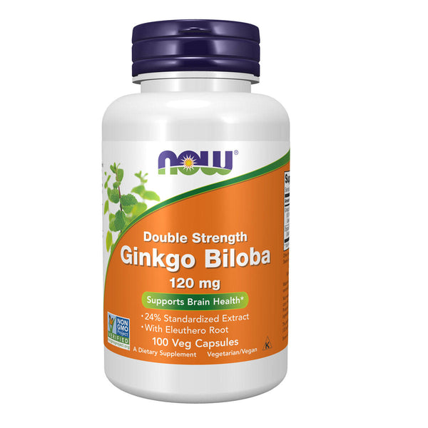 Ginkgo Biloba, Double Strength 120 mg