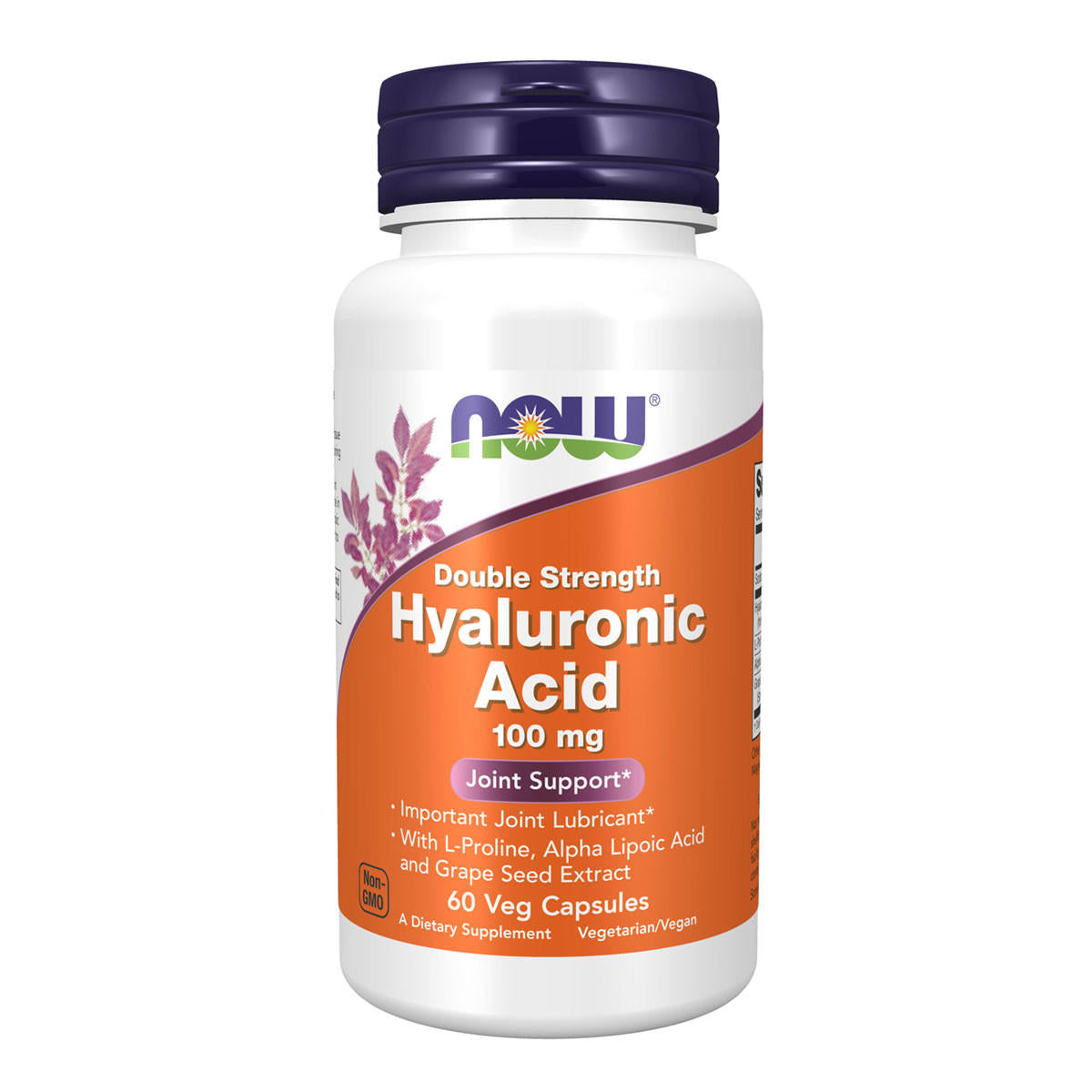 NOW foods Hyaluronic Acid Double Strength 100mg_1