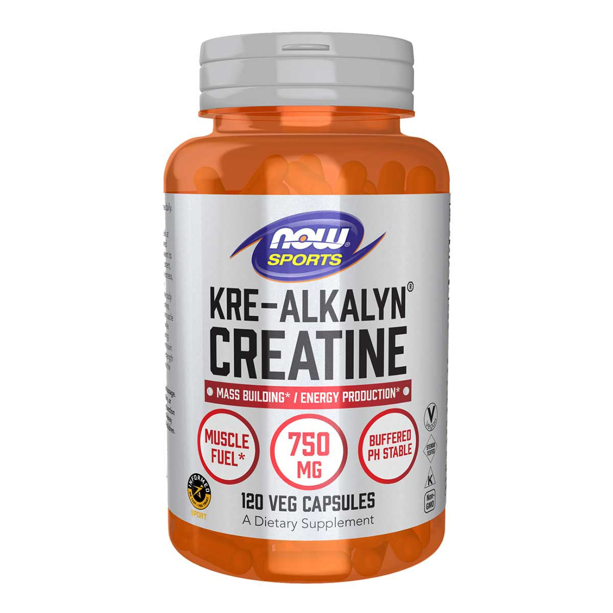NOW foods Kre-Alkalyn Creatine 750mg _1