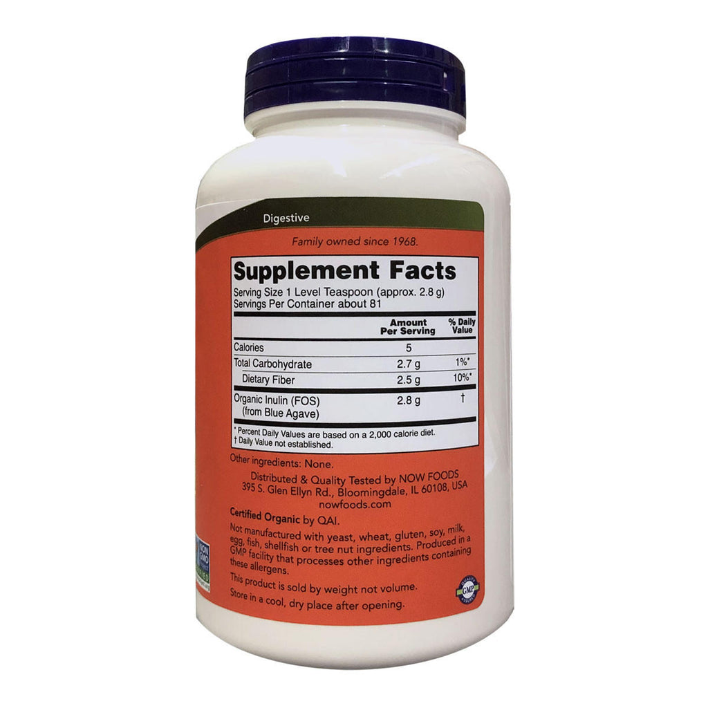 NOW foods Organic Inulin Powder_2