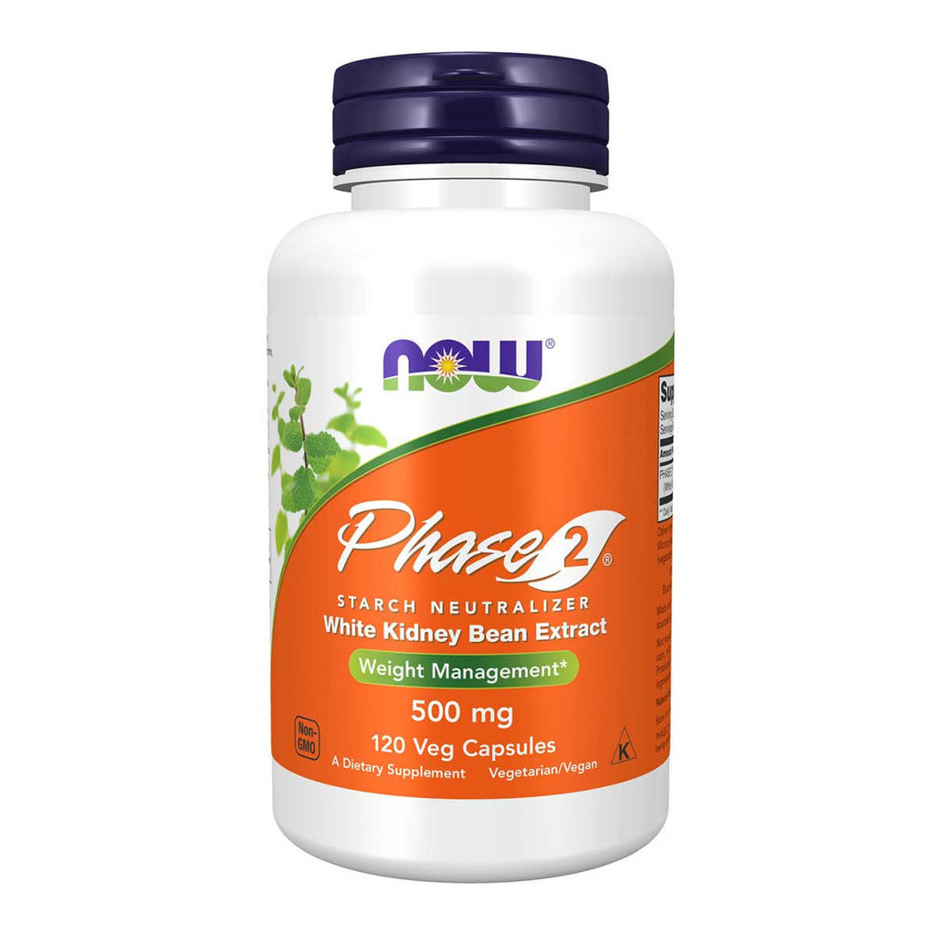 NOW foods Phase 2 500 mg - Starch Neutraliser_1