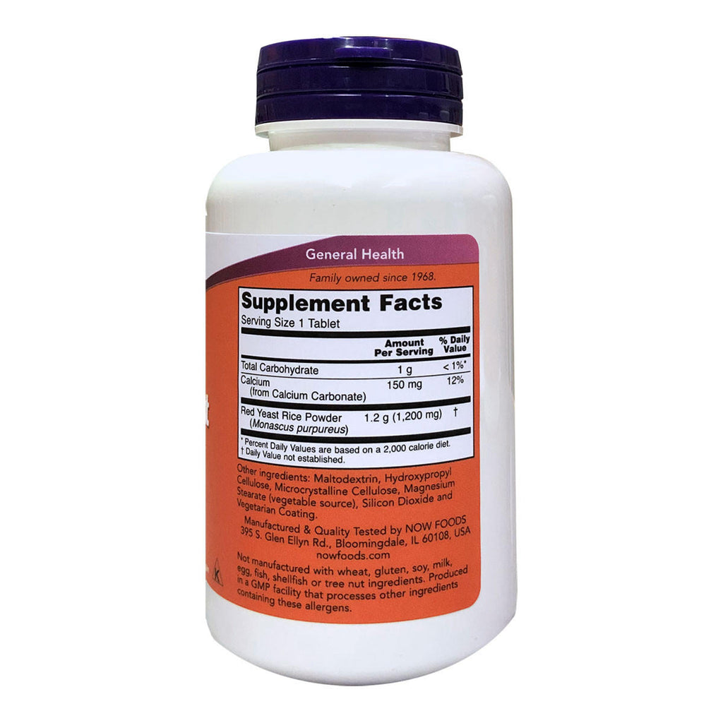 NOW foods Red Yeast Rice 1200mg_2