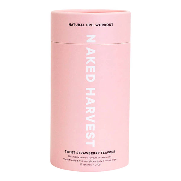 Natural Pre-Workout - Sweet Strawberry Flavour