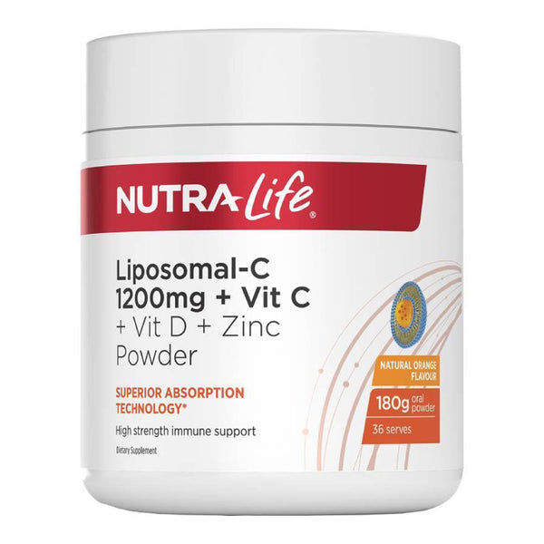 Liposomal-C 1200mg + Vit C + Vit D + Zinc