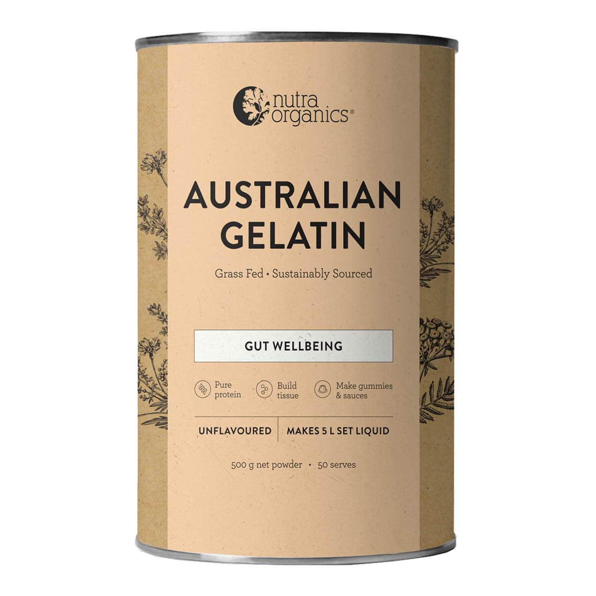 Nutra Organics Australian Gelatin _1