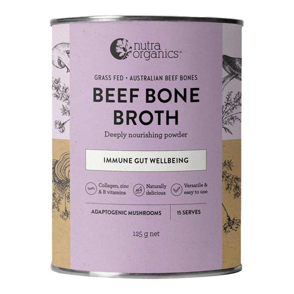 Nutra Organics Beef Bone Broth - Adaptogenic Mushrooms _1