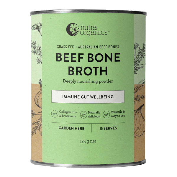 Beef Bone Broth - Garden Herb