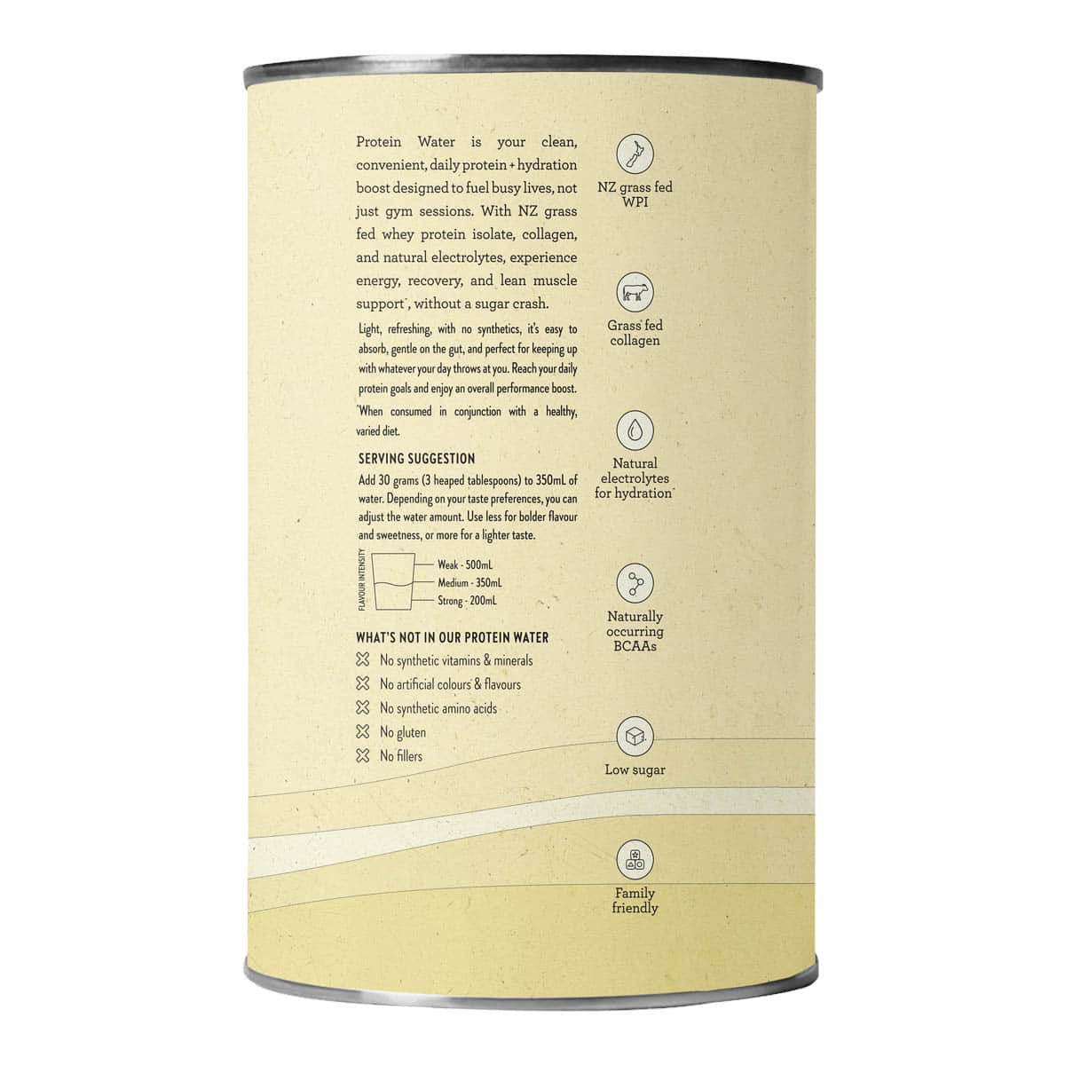 Nutra Organics Protein Water Lemonade _2