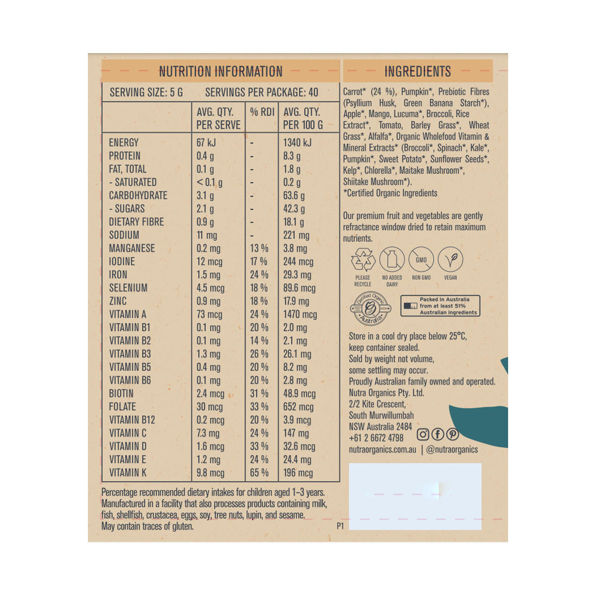 Nutra Organics Veggie Hero_3