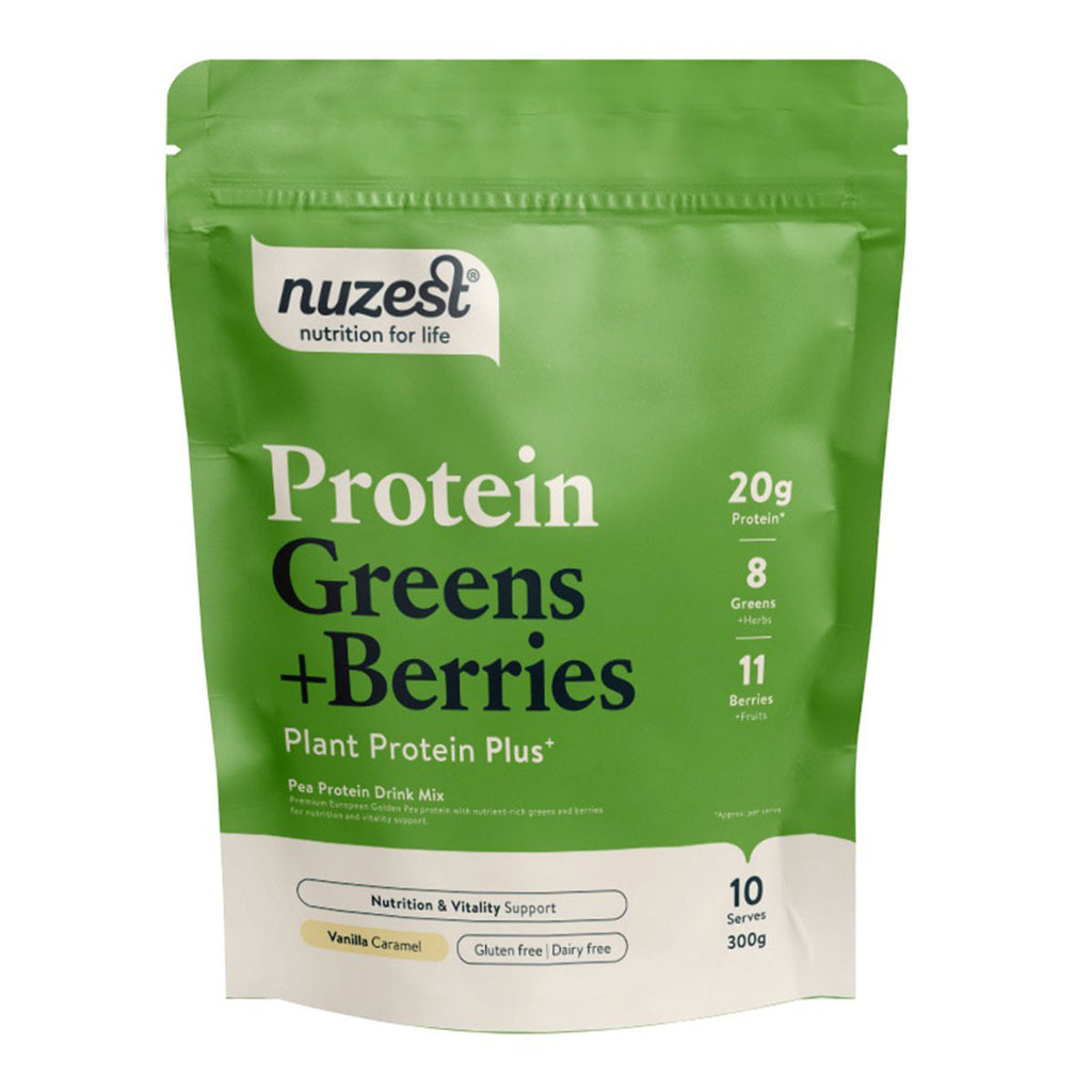 Nuzest Protein Greens + Berries - Vanilla Caramel _1
