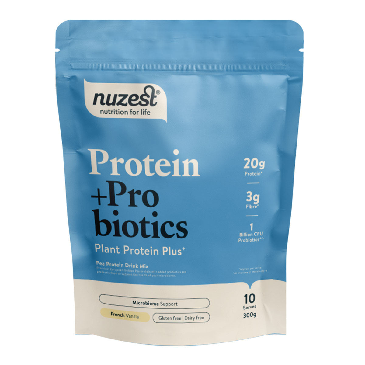 Nuzest Protein + Probiotics - French Vanilla _1