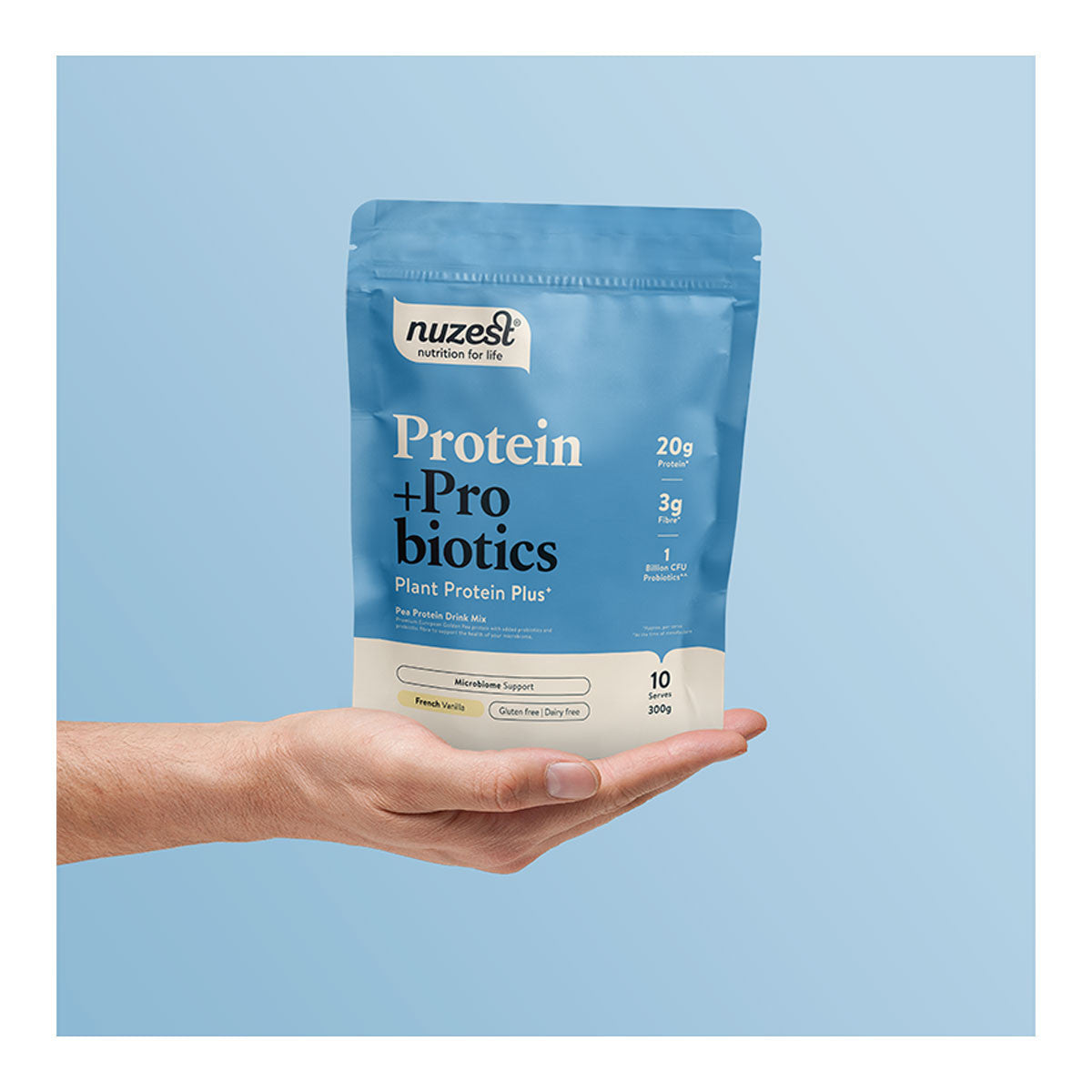 Nuzest Protein + Probiotics - French Vanilla _3