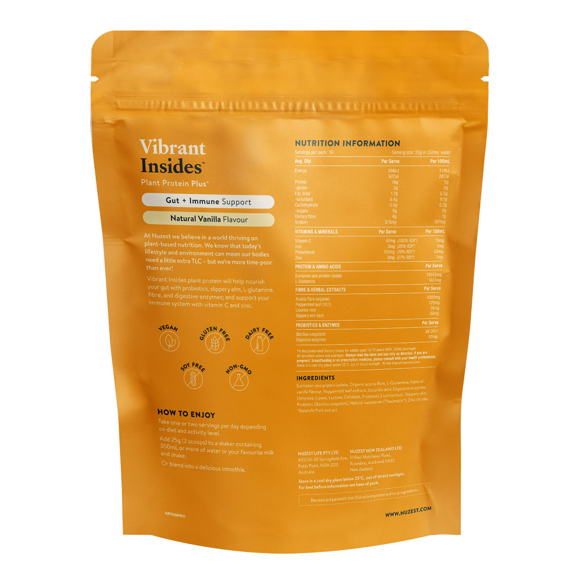Nuzest Vibrant Insides - Plant Protein Plus _2