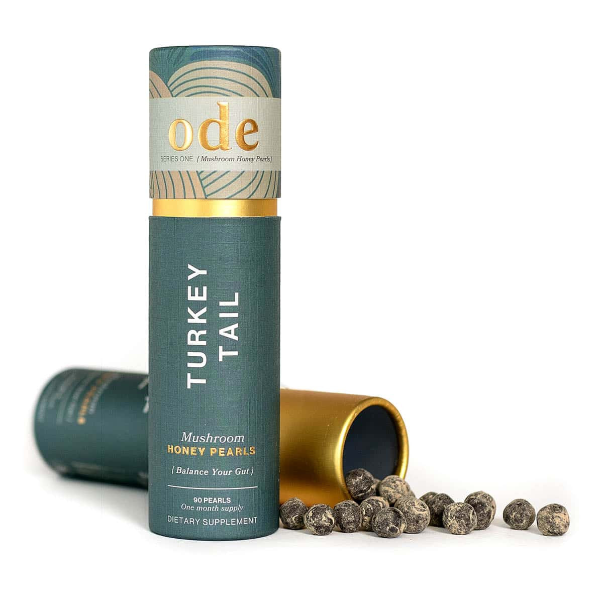 Ode Health Turkey Tail Honey Pearls _1