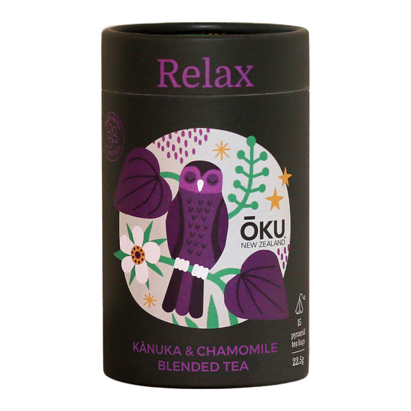 Relax Kānuka & Chamomile Tea