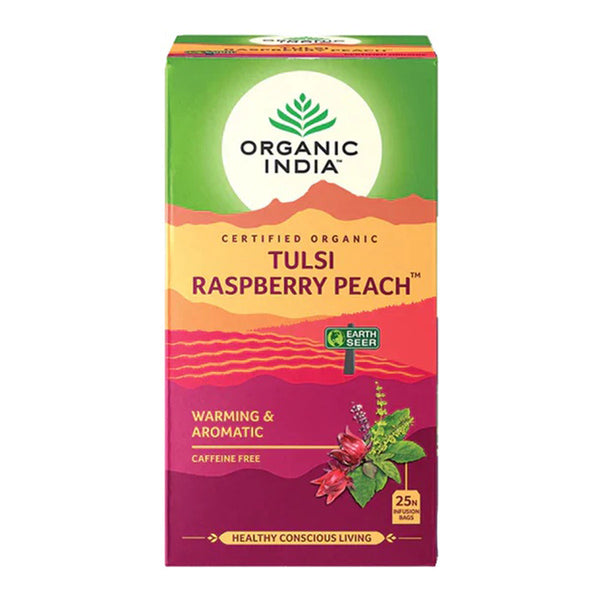 Tulsi Raspberry Peach Tea