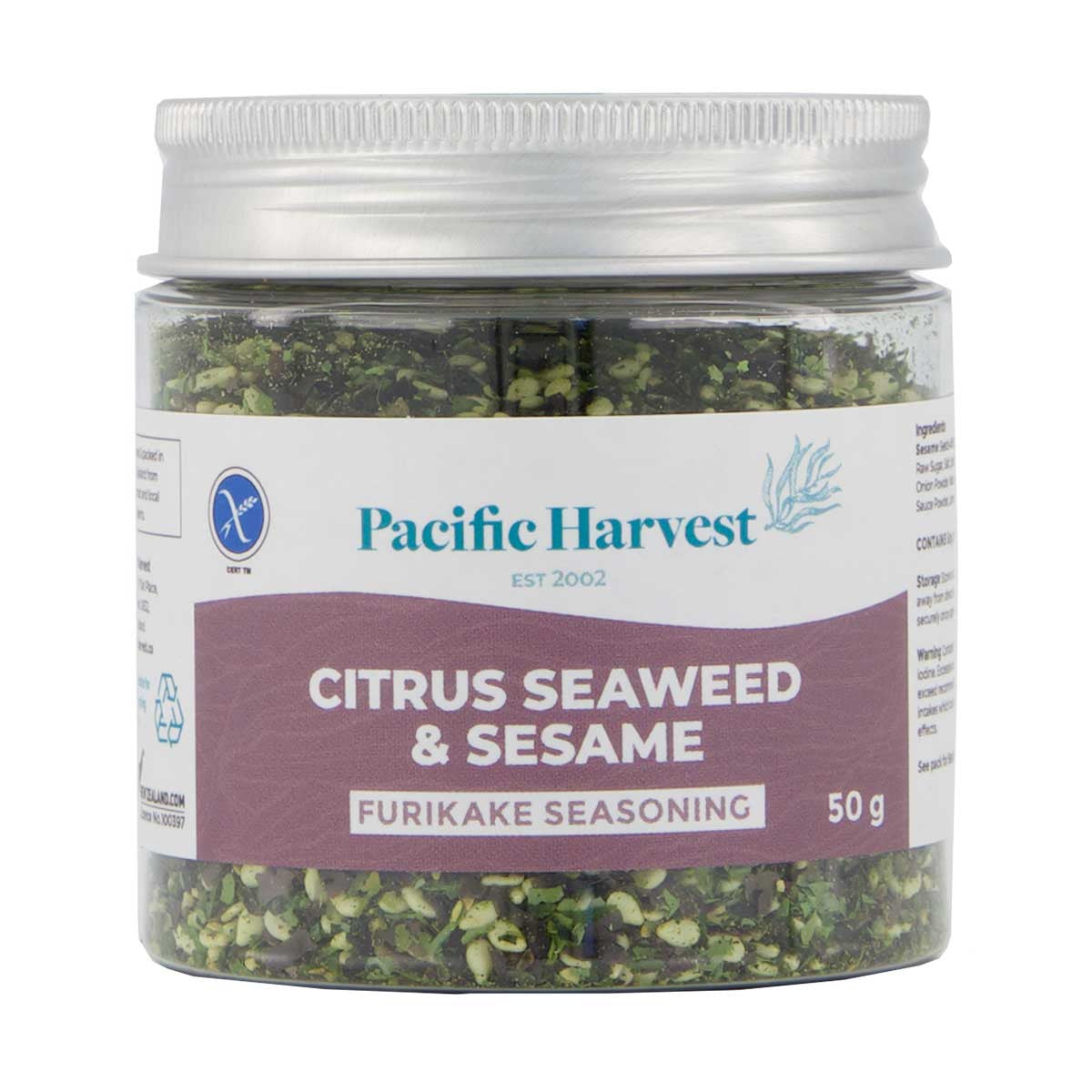 Pacific Harvest Citrus Seaweed & Sesame Seasoning _1