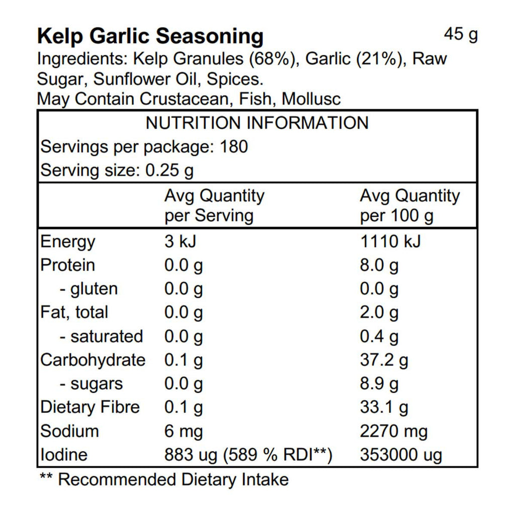 Pacific Harvest Garlic Kelp Seasoning _3