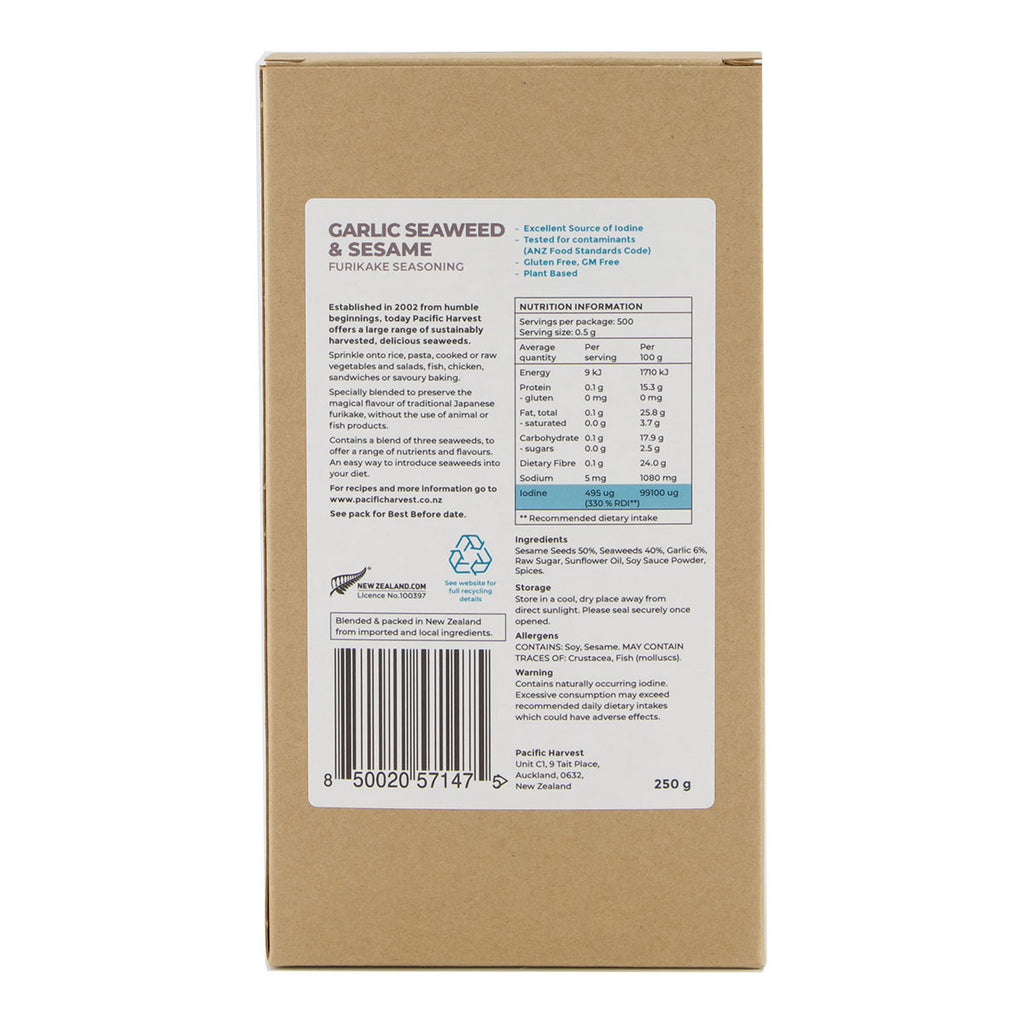 Pacific Harvest Garlic Seaweed & Sesame Seasoning _4